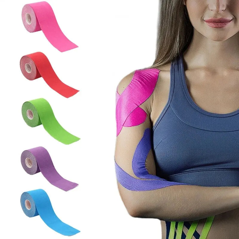 Athletic Kinesiology Tape Bandage For Muscle Recovery And Pain Relief