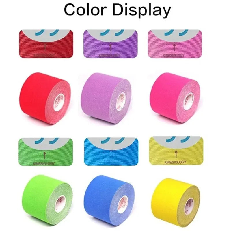 Athletic Kinesiology Tape Bandage For Muscle Recovery And Pain Relief