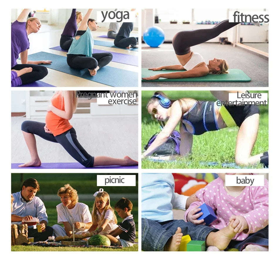 Anti-skid EVA Comfort Foam Yoga Mat for Exercise, Yoga, and Pilates