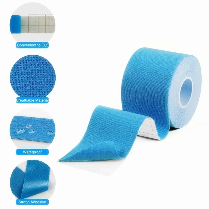 Athletic Kinesiology Tape Bandage For Muscle Recovery And Pain Relief