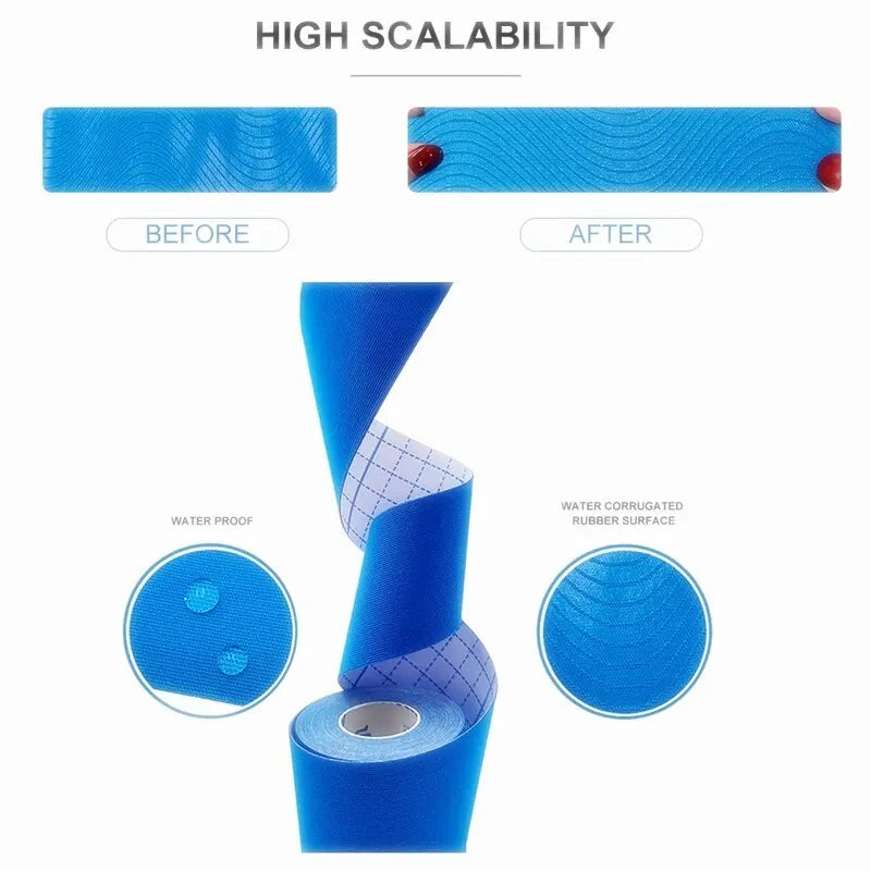 Athletic Kinesiology Tape Bandage For Muscle Recovery And Pain Relief