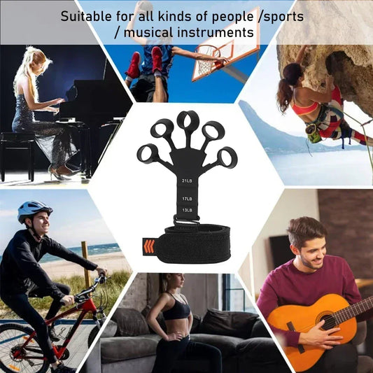 Elastic Grip And Hand Strengthener