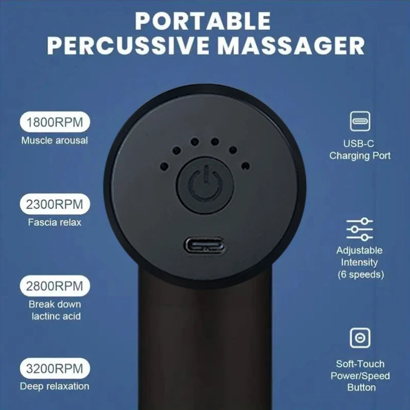 Mini Fascia Wireless Massage Gun